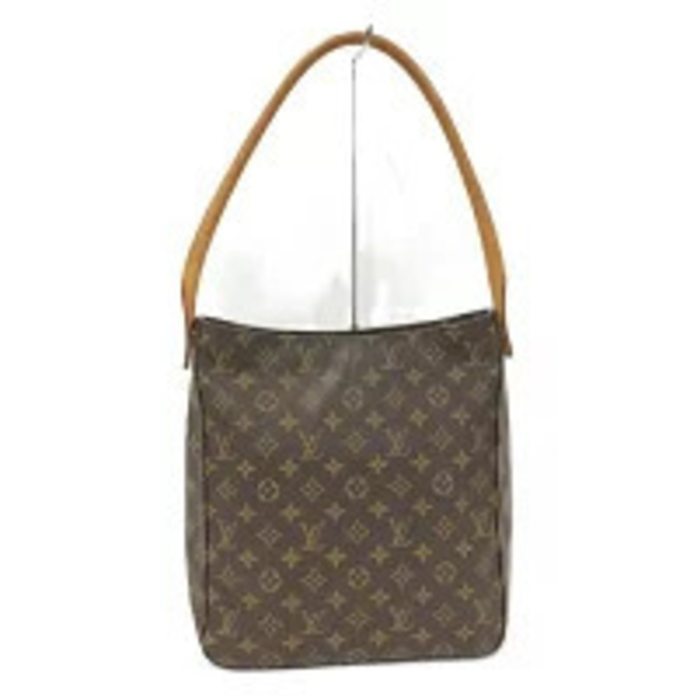 LOUIS VUITTON Looping Handbag Monogram Brown